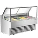 Marchia GIC-13-ST Ice Cream Dipping Cabinet, 70" White Gelato Freezer, 13‑Pan 1 image
