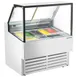 Marchia GIC-7-ST White Flip Top Ice Cream Dipping Cabinet Display Freezer 1 image