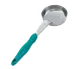 Vollrath 6432655 Spoodle® Portion Control Spoon, 6 oz Stainless Steel, Teal Nylon Handle, 13""" 1 image
