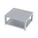 Garland US Range HEMST-36 Cooking Equipment Stand w/ 34"W x 21"H, Open Base, Bullet Feet 1 image