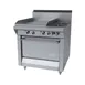 Garland US Range M48-23R 34" Gas Heavy Duty Range w/ (2) Open Burners, 23" Griddle Left w/ Thermostatic Controls, (1) Standard Oven, 154.000 BTU 3 image
