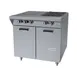 Garland US Range M54S 34" Gas Heavy Duty Range w/ (2) Open Burners, (1) Front Fired Hot Top, (1) Cabinet Base, 115.000 BTU 1 image
