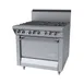 Garland US Range MST43R-E 34" Gas Heavy Duty Range w/ (6) Open Burners, Electric Ignition and Flame Fail, (1) Standard Oven, 184.000 BTU 2 image