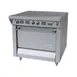 Garland US Range MST45R-E 34" Gas Heavy Duty Range w/ (2) Front Fired Hot Tops, Electric Ignition and Flame Fail, (1) Standard Oven, 120.000 BTU 1 image