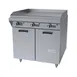 Garland US Range MST47S-E 34" Gas Heavy Duty Range, 34" Full Griddle w/ Manual Controls, Electric Ignition and Flame Fail, (1) Cabinet Base, 90.000 BTU  1 image