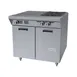Garland US Range MST54S-E 34" Gas Heavy Duty Range w/ (2) Open Burners, (1) Front Fired Hot Top, Electric Ignition and Flame Fail, (1) Cabinet Base, 115.000 BTU 1 image