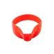 TableCraft Products 12227 - Smallwares Pour Easy Bar Pourer, 4.5" x 5.75" x 2.5", Round Silicone, Red 1 image