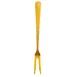 TableCraft Products 12990 Two‑Tine Serving Fork, 12.5" Length, Stainless Steel, PVD Gold Finish 1 image