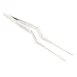 TableCraft Products 13004 - 8-9" Stainless Steel Step‑Shape Plating Serving Tongs, 1"x1"x8" 1 image