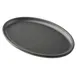 TableCraft Products 13120 Serving Plate, 11" x 7" x 0.875" Oval Gray Melamine Speckled Plate 1 image