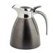 TableCraft Products 13139 Beverage Server, 18 oz Carafe & Creamer, 6.5" x 5.1" x 6.5" Steel, Brushed 1 image