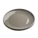 TableCraft Products 13265 Flynn Serving Plate, 7.5" Diameter x 0.75" Thick, Melamine, Mocha Finish 1 image