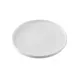 TableCraft Products 13271 - Flynn Collection Serving Plate, 7.5" Dia x 0.75" Melamine, White Glossy 1 image