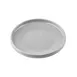 TableCraft Products 13276 - Flynn Collection Serving Plate, 6" x 0.75" Round Melamine Dove Glossy 1 image