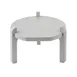 TableCraft Products 13382 Stand, 11.25" x 11.25" x 8" Painted Wood, Gray, Fits 12999 & 13000 1 image