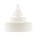 TableCraft Products 63TCTT - Clear Polyethylene Cap, 2.75" Dia x 2.5" Standard Top, Single Tip 1 image