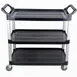 Prepline T-1632-BP Utility/Bussing Cart 1 image