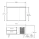 Garland US Range GN17C51 51" 2 Drawers Arctic Fire Refrigerated Chef Base, Self-Contained 2 image