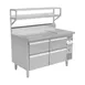 Garland US Range GN17C92 92" 4 Drawers Arctic Fire Refrigerated Chef Base, Self-Contained 3 image