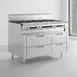 Garland US Range UN171927R72 72" 4 Drawers Polar Cuisine Refrigerated Chef Base, Remote 1 image