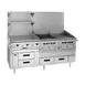 Garland US Range GN17FR63 63" 2-Section Arctic Fire Freezer Chef Base w/ 4 Drawers, Remote 1 image