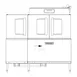 Hobart CL66-BAS+BUILDUP 66" Conveyor Dishwasher, 200 Rack/Hr - High/Low (convertible) Specify Tank 2 image
