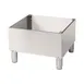 Hobart STAND-CU44CM Warewashing Equipment Stand / Leg Stand with Rack Storage for Dishwashers 1 image