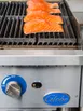 Globe GCB24G-CR 24" Countertop Gas Charbroiler w/ Cast Iron Radiant, (2) Burners, 80.000 BTU 6 image