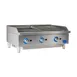 Globe GCB36G-RK 36" Countertop Gas Lava Rock Charbroiler w/ (3) Burners, 120.000 BTU 1 image
