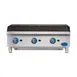 Globe GCB36G-RK 36" Countertop Gas Lava Rock Charbroiler w/ (3) Burners, 120.000 BTU 2 image