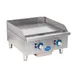 Globe GG24TG 24" Countertop Gas Griddle, Thermostatic Controls, 1" Steel Plate, 60.000 BTU 1 image