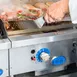 Globe GG24TG 24" Countertop Gas Griddle, Thermostatic Controls, 1" Steel Plate, 60.000 BTU 6 image