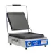 Globe GPG14D 22" Sandwich Panini Grill w/ Timer, 14" x 14" Grooved Plates, 120V 1 image