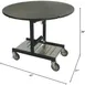 Lakeside 74405S Room Service Table, Oval, Tri-Fold, 43"W x 36"D x 31"H, 5" Casters (2 w/ Brakes) 3 image
