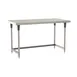 Metro TWM2448SU-304-K 48" Open Base Work Table with Side & Rear Crossrails, 16 Gauge Flat Top 1 image