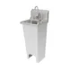 GSW USA HS-1615F 15" S.Steel Wall Mount Hand Sink, Foot Operated / 12-1/2"W x 9-3/4"D 2 image