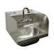 GSW USA HS-2017S 20" S.Steel 1 Compartment Hand Sink, 20-1/2"W x 17-1/2"D x 14-3/4"H 1 image
