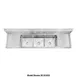 GSW USA SE16203D18 85" S.Steel 3 Compartment Sink with 2 Drainboards, 84-3/8"W X 26"D X 45"H 2 image