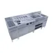 EuroBar EBPCUBS84 Sink Combo Underbar Ice Bin/Cocktail Station 1 image