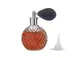 Mercer M37232 Barfly Glass Atomizer Mister, 100 ml (3.4 oz) Diamond Grip, Refill Funnel, Stainless Top 1 image