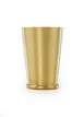 Mercer M37311GD Weighted Cocktail Shaker, 18 oz, 3‑1/2" Dia x 5" H, Gold Exterior, Stainless Steel 1 image