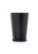 Mercer M37311MBK Black Out™ Shaker, 18 oz, 3‑1/2" Dia x 5" H, Matte Black, 18/8 Stainless Steel 1 image