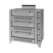Garland US Range G2073 55" Triple Deck Gas Bake Oven with 7" Interior Height, 6" Legs, 120.000 BTU 1 image