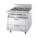 Garland US Range UN17FR54 54" Polar Cuisine Freezer Chef Base w/ 4 Drawers, Remote 1 image