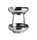 Steelite 5850JX002 2‑Tier Seafood Tower Coupe, 9.5" Stainless Steel with Drains, USA - 1/Case 1 image