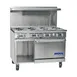 Imperial IR-4-G24-P-XB Gas 48" Restaurant Range 1 image