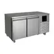 QualServ UCFZ552-SS61A 57" 2-Section Undercounter Freezer w/ 2 Doors, 9.88 cu. ft. 1 image