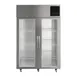 QualServ UCFZ553-SG71A 49" 2-Glass Door Reach-In Freezer, Top Mounted, 49 cu. ft., Stainless Steel 1 image