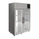QualServ UCFZ553-SG71A 49" 2-Glass Door Reach-In Freezer, Top Mounted, 49 cu. ft., Stainless Steel 2 image