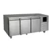 QualServ UCFZ570-SS61A 76" 3-Section Undercounter Freezer w/ 3 Doors, 15.57 cu. ft. 1 image